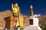 The big seated Buddha, Likir, Ladakh, Jammu & Kashmir, India
